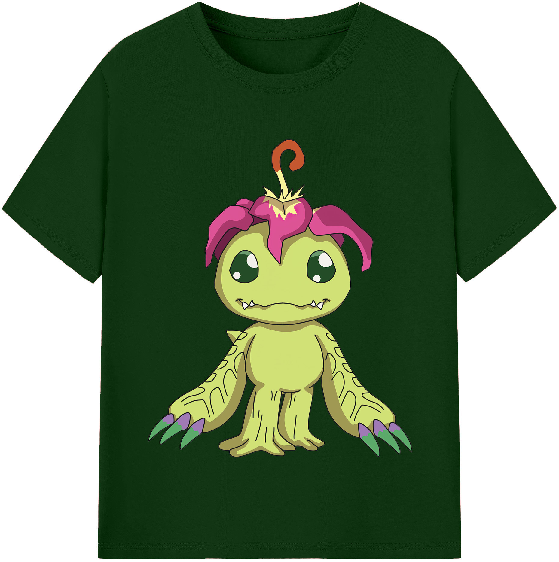 （画像用） Digimon デジタルモンスター/デジモン 綿100％半袖Tシャツ（フロントプリント）